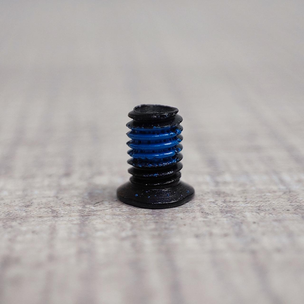 Гвинт потайний M3х5мм з фіксатором різьби, для кріплення SSD у кишені, чорний, 20 шт