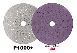 Абразивний диск 3M Hookit 737U з мінералом Cubitron II, коло діам. 150 мм, P1000+