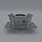 Вимикач 3 клов Touran білий, фото 2