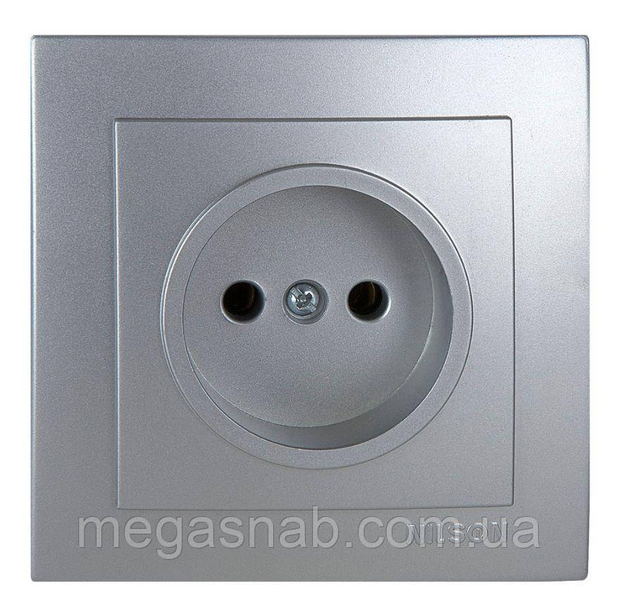 Розетка Touran срібло, фото 1