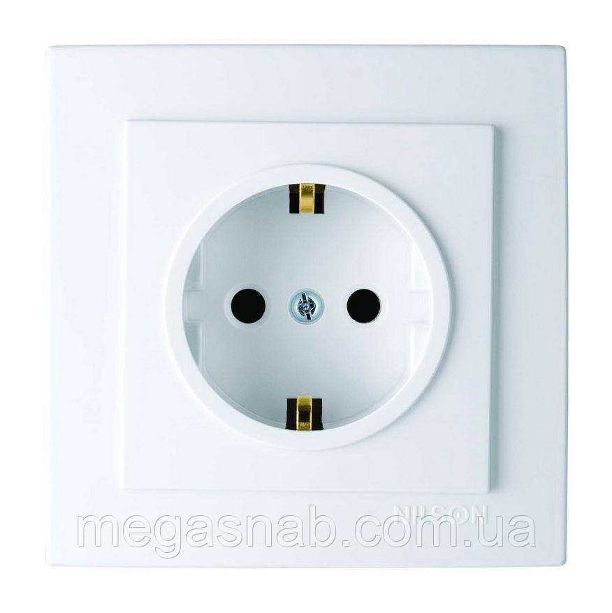 Розетка з з/к Touran біла, фото 1