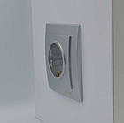 Розетка з з/к Touran срібло, фото 2