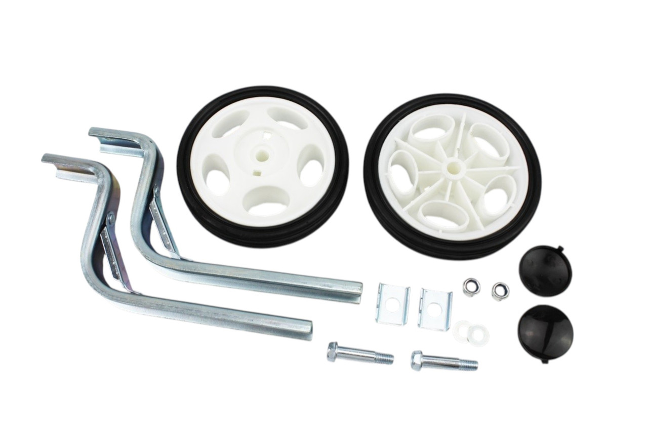 Колеса допоміжні Lumari HR20 бічні для дитячих велосипедів регульовані 12"-20" білий, фото 1