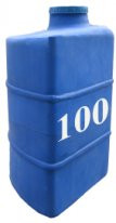 Ємність вертикальна кутова 100 літрів