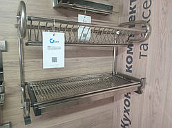 Сушка для посуду L=595 настільна дворівнева GIFF нержавіюча сталь