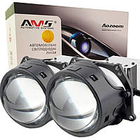 Світлодіодна LED лінза для фар AMS ULTIMATE S3 LASER 3.0 F 5500K 70W комплект 2 шт