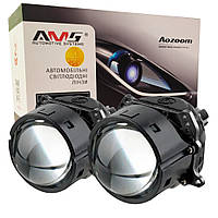 Світлодіодна LED лінза для фар AMS ULTIMATE U2 TRUCK 3.0 F/R 5500K 65W комплект 2 шт