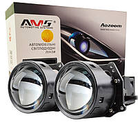 Світлодіодна LED лінза для фар AMS ULTIMATE U3 3.0" F 5500K 68W комплект 2 шт