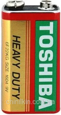Батарейка 6F22 (крона) Toshiba HD shr (ціна за 1шт), фото 1