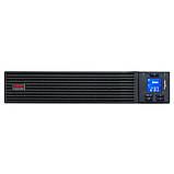 Джерело безперебійного живлення APC Easy UPS SRV 2000VA/1800W, RM 2U, LCD, USB, RS232, 3xC13, фото 2