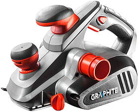 Рубанок GRAPHITE 850Вт 82мм стругання до 3мм 3.1кг