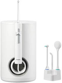 Іригатор Panasonic стаціонарний, чаша 600 мл, від мережі , 4 насадки, білий
