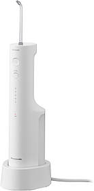 Іригатор Panasonic портативний, чаша 200 мл, Li-ion аккум. в компл., 2 насадки, білий