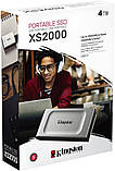 Портативний SSD Kingston 4TB USB 3.2 Gen 2x2 Type-C XS2000, фото 7