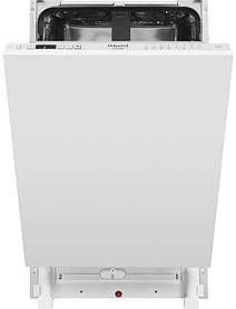 Посудомийна машина Hotpoint вбудована, 10компл., A++, 45см, дисплей, 3й кошик, білий