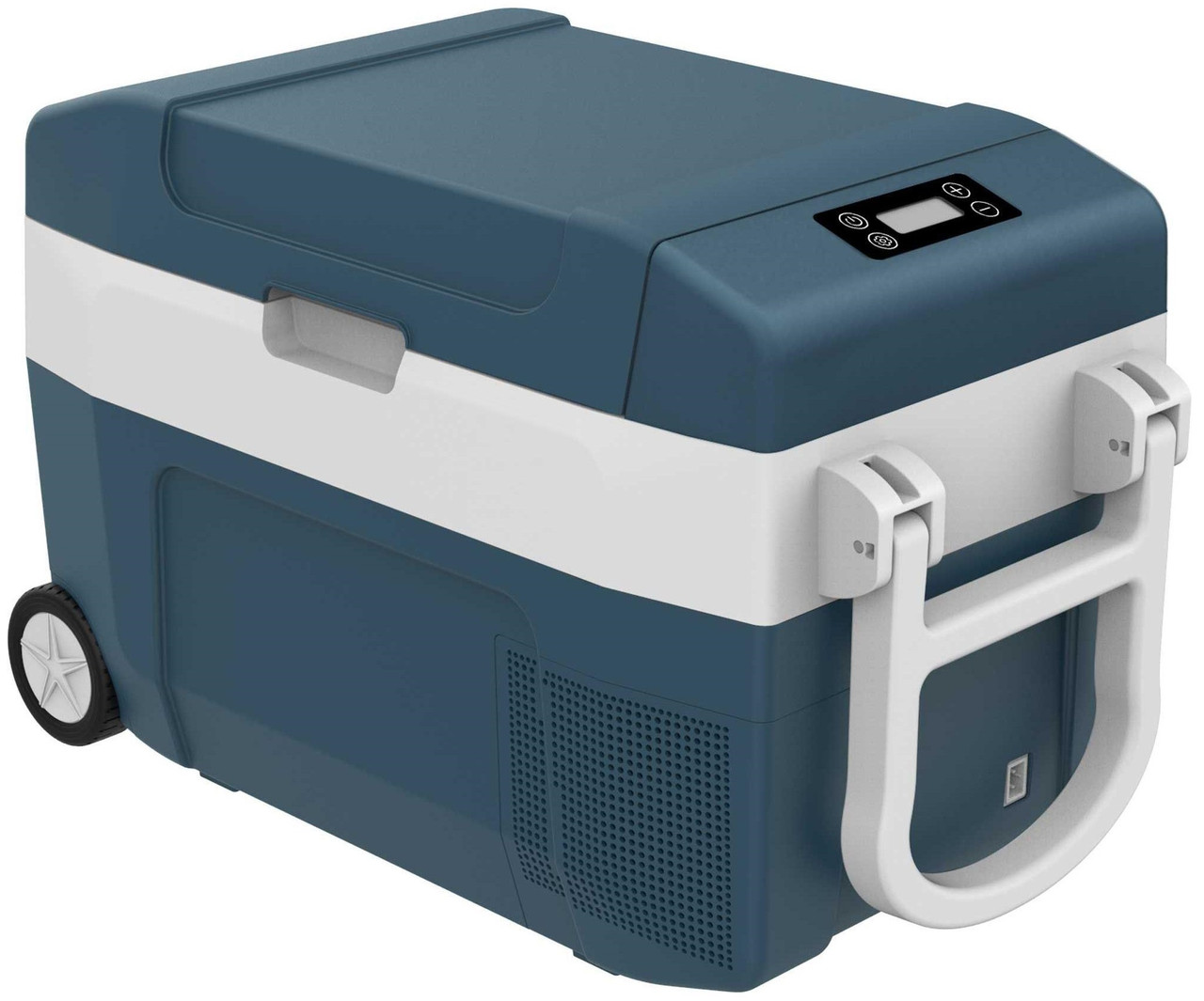 Холодильник дорожній Sencor, 41.5х35.6х65.5, 35л, 1дв, компресор, на колесах, cиній, фото 1