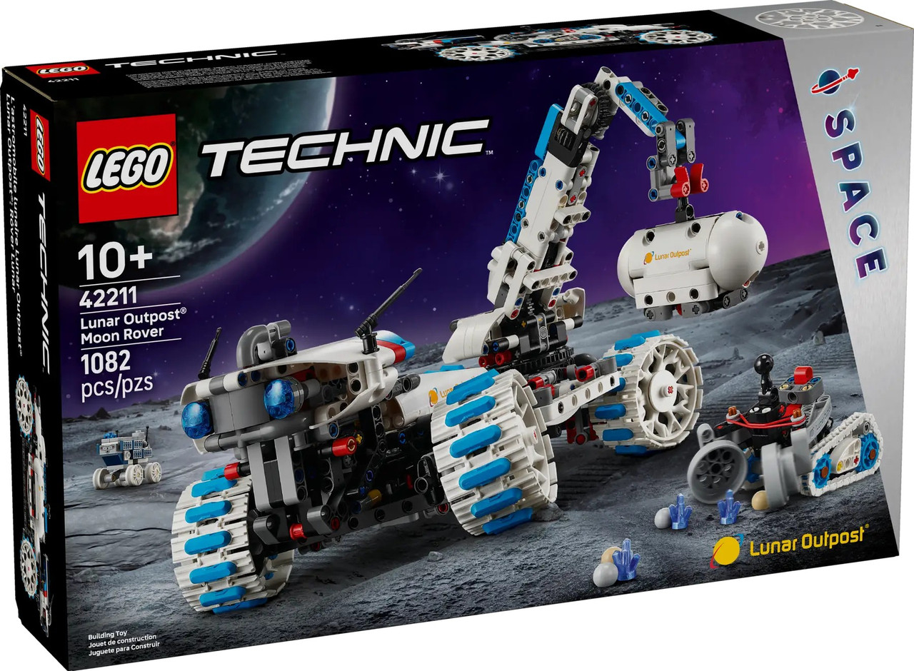 Конструктор LEGO Technic Місяцехід Lunar Outpost. Космічний корабель, фото 1