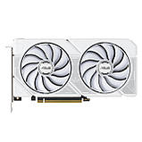 Відеокарта ASUS GeForce RTX 5060 TI 16GB GDDR7 OC DUAL-RTX5060TI-O16G-WHITE білий, фото 2