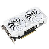 Відеокарта ASUS GeForce RTX 5060 TI 16GB GDDR7 OC DUAL-RTX5060TI-O16G-WHITE білий, фото 4