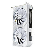 Відеокарта ASUS GeForce RTX 5060 TI 16GB GDDR7 OC DUAL-RTX5060TI-O16G-WHITE білий, фото 8