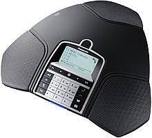 Конференц телефон IP Panasonic KX-HDV800RU 1xFE LAN, 1xUSB Mini-B, 3xRJ11, BT, NFC, SIP, PoE, монохромній