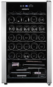 Холодильник ARDESTO для вина, 84.2x48х44, мороз.відд.-96л, зон - 1, бут-34, ST, диспл внутр., чорний
