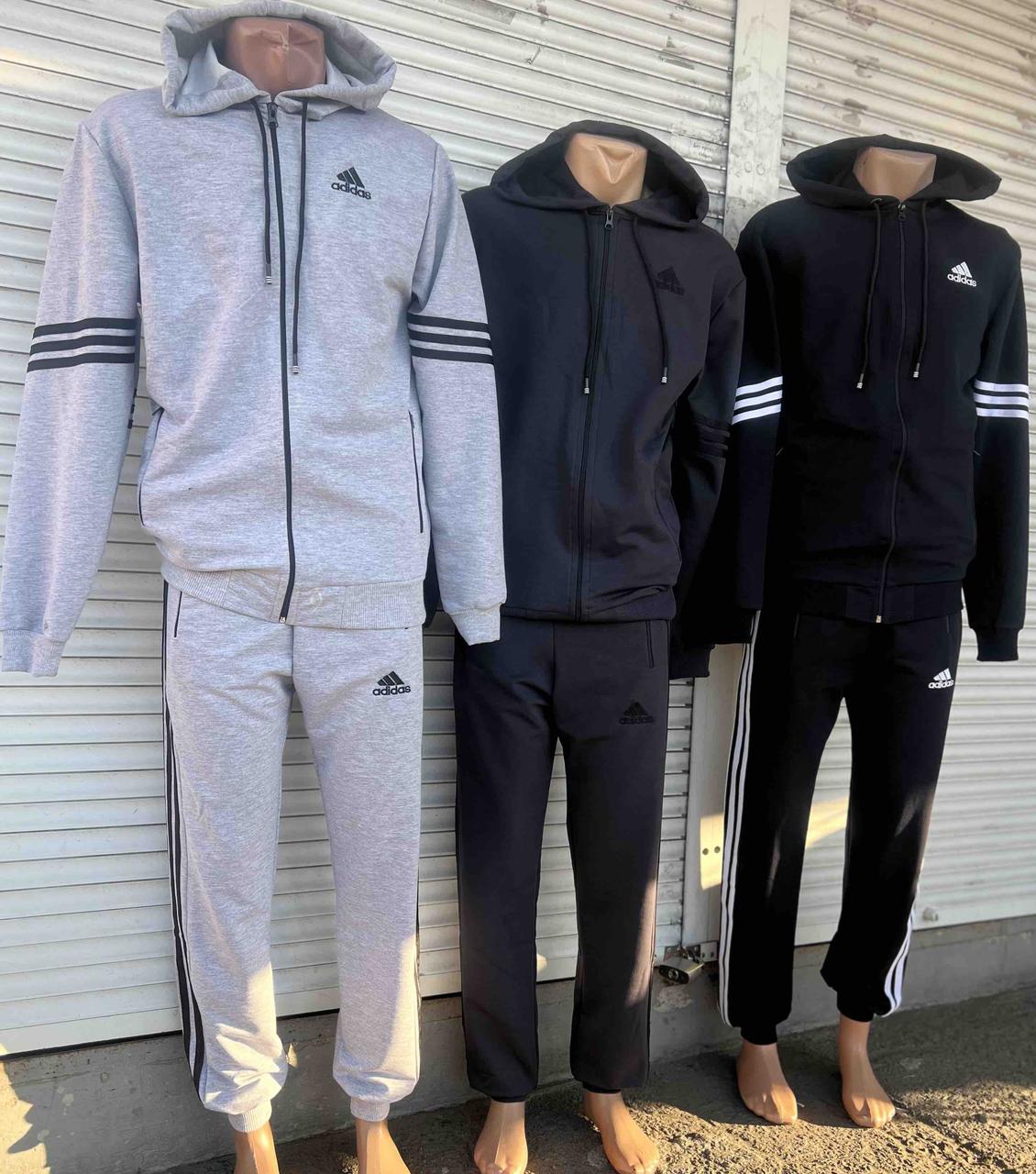 Спортивний костюм чоловічий норма двонитка трикотаж пеньє, фото 1