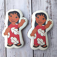 Пряник Ліло у червоній сукні солодкий подарунок