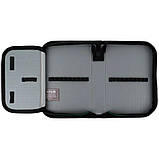 Шкільний пенал книжка з 1 відворотом "Футбол" K25-621-2 Kite, фото 3