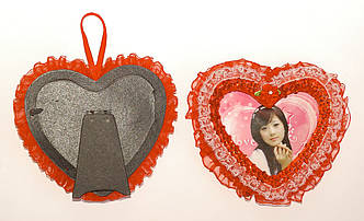 Фоторамка у формі серця