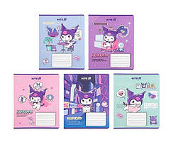 Зошит 18 аркушів в клітинку "Kuromi" HK25-236-1 Kite