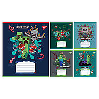 Зошит 12 аркушів в клітинку "Minecraft", 767576 Yes