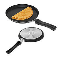 Сковорода для млинців Ø 22 см з антипригарним покриттям «Чорний мармур»