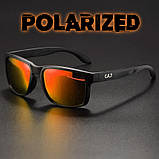 Окуляри сонцезахисні з поляризацією "Polarized" у футлярі, фото 2