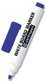 Маркер для сухостираємої дошки "Centropen" Whiteboard круглий Синій 8559 KNZ