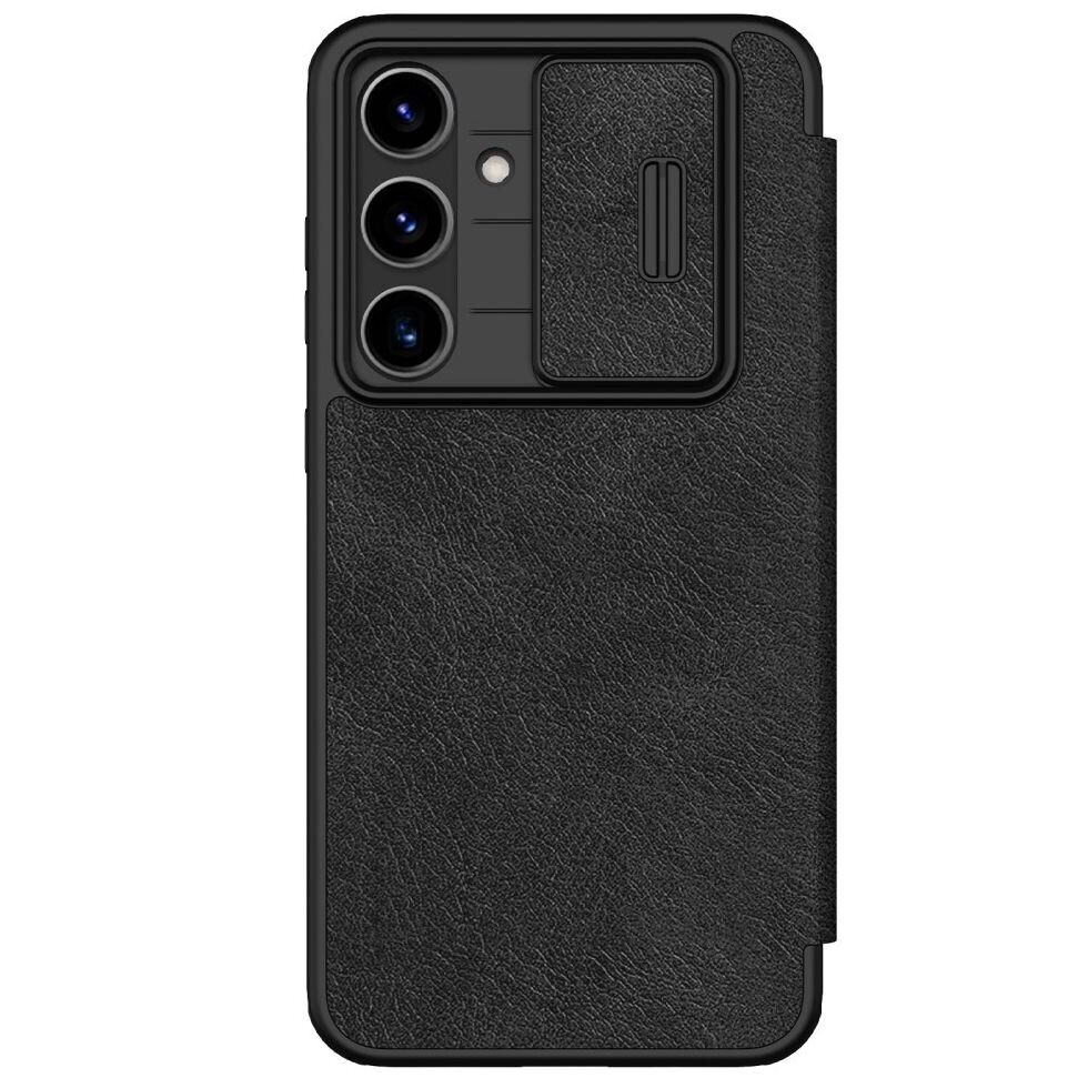 Шкіряний чохол книжка Nillkin Qin Pro Leather Case для Samsung Galaxy S24 FE Black