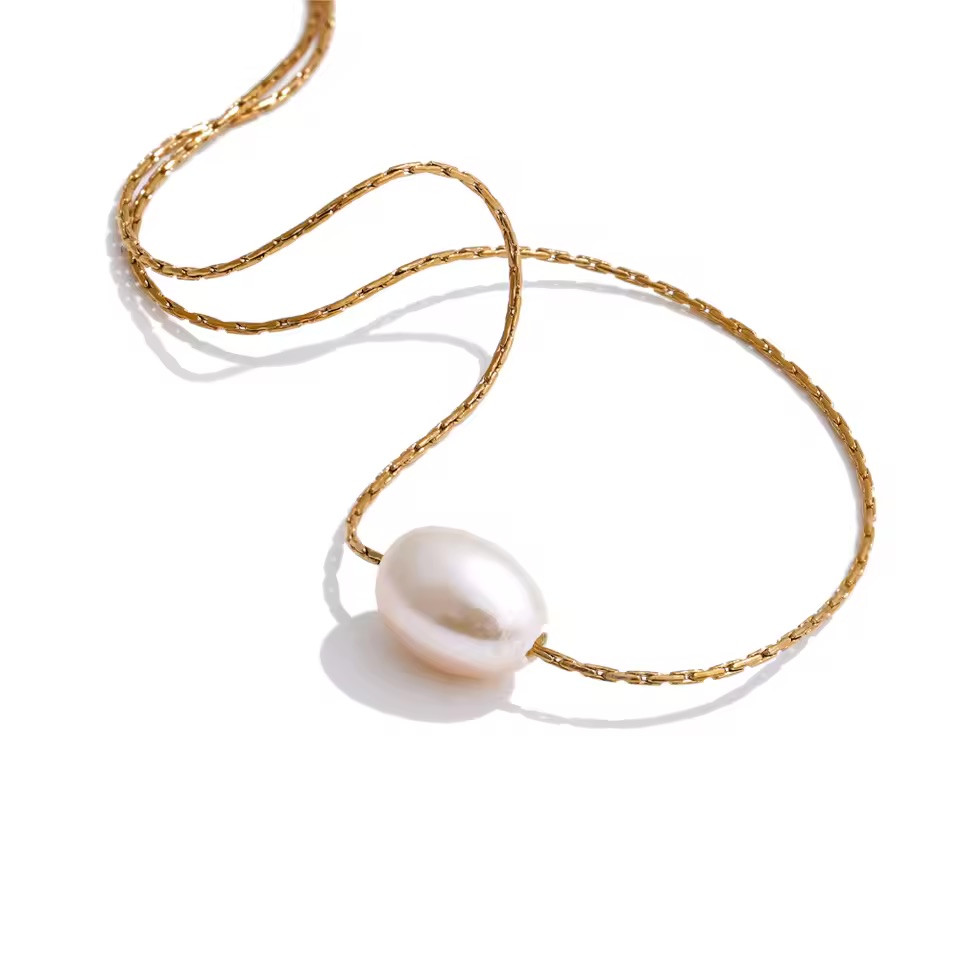 Кулон с перлиною "Селена", фото 1