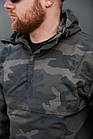 🔥 Куртка-анорак демісезонна "Sturm Mil-Tec Combat Anorak Summer" (Dark Camo) тактична, нгу, зсу, військова, фото 9