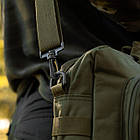 🔥 Сумка для ноутбука "Silver Knight - Notebook" (олива) однолямочный рюкзак, зсу, поліції, нацгвардії, фото 3