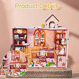 Румбокс Котячий будиночок DIY Miniature Room Kit Cat House SJ-014, фото 7
