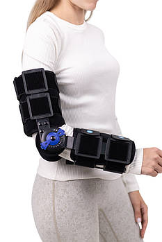 Ортез ліктьового суглоба з регульованим шарнірним механізмом універсальний MED1-TJ-301