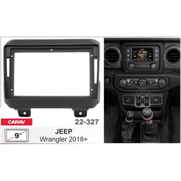 Перехідна рамка Carav Jeep Wrangler (22-327), фото 1