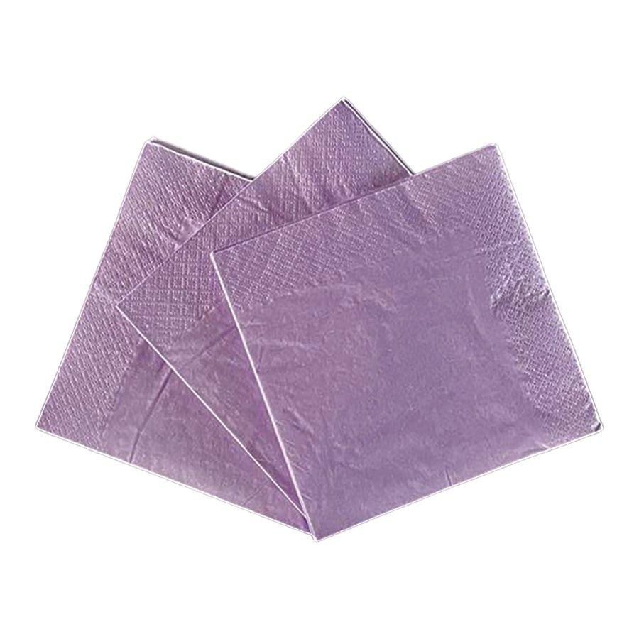Серветки лілові 18 од