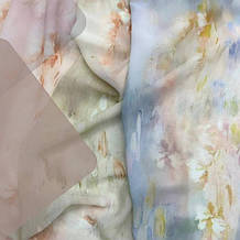 Органза друкований принт