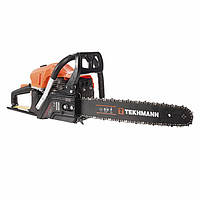 Мощная бензопила цепная Tekhmann CSG-2545 Пила бензиновая Техман 52 куб.см. Шина 45см для заготовки дров