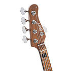 5-струнна бас-гітара CORT GB-MODERN 5 (OPEN PORE CHAROCAL GRAY), фото 8