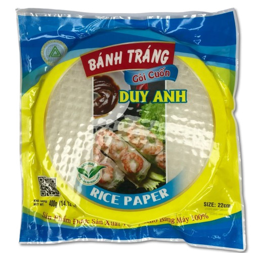 Рисовий Папір Круглий BANH Trang 22 см 400 г