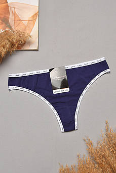 Стрінги жіночі синього кольору 204838M