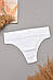 Труси жіночі однотонні білого кольору 204817S, фото 2