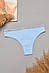 Труси жіночі однотонні блакитного кольору 204821S, фото 2